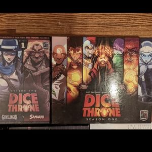 Dice Throne season 1 plus Gunslinger vs Samurai